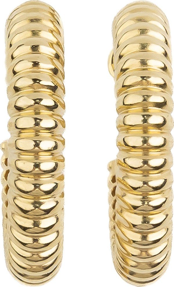 Серьги из лимонного золота