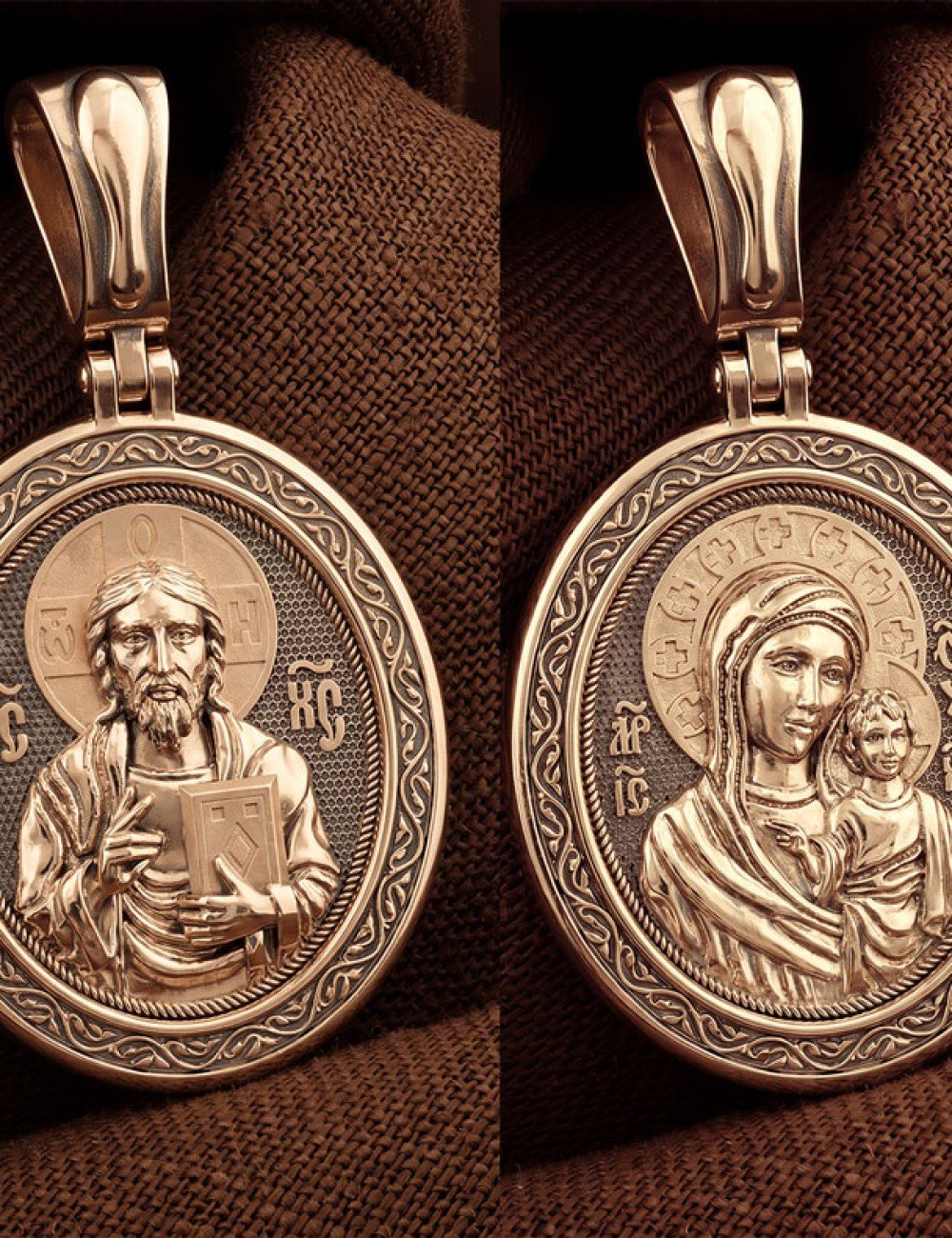 Образок из золота