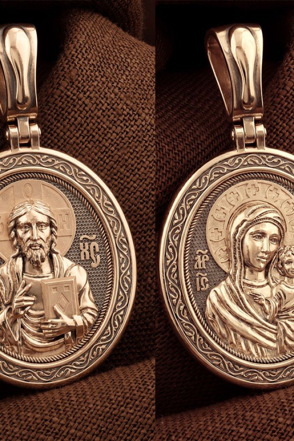 Образок из золота