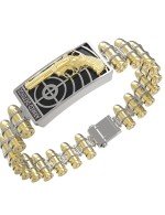 Браслет из лимонного золота c ониксом