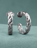 Серьги из белого золота