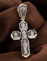 Крест из серебра 925 пробы