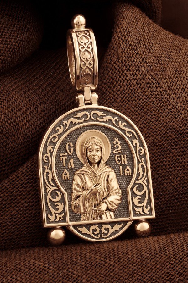 Образок из золота 585 пробы