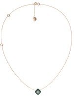 Колье из золота c бриллиантами и изумрудом