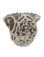 Подвеска из белого золота c эмалью