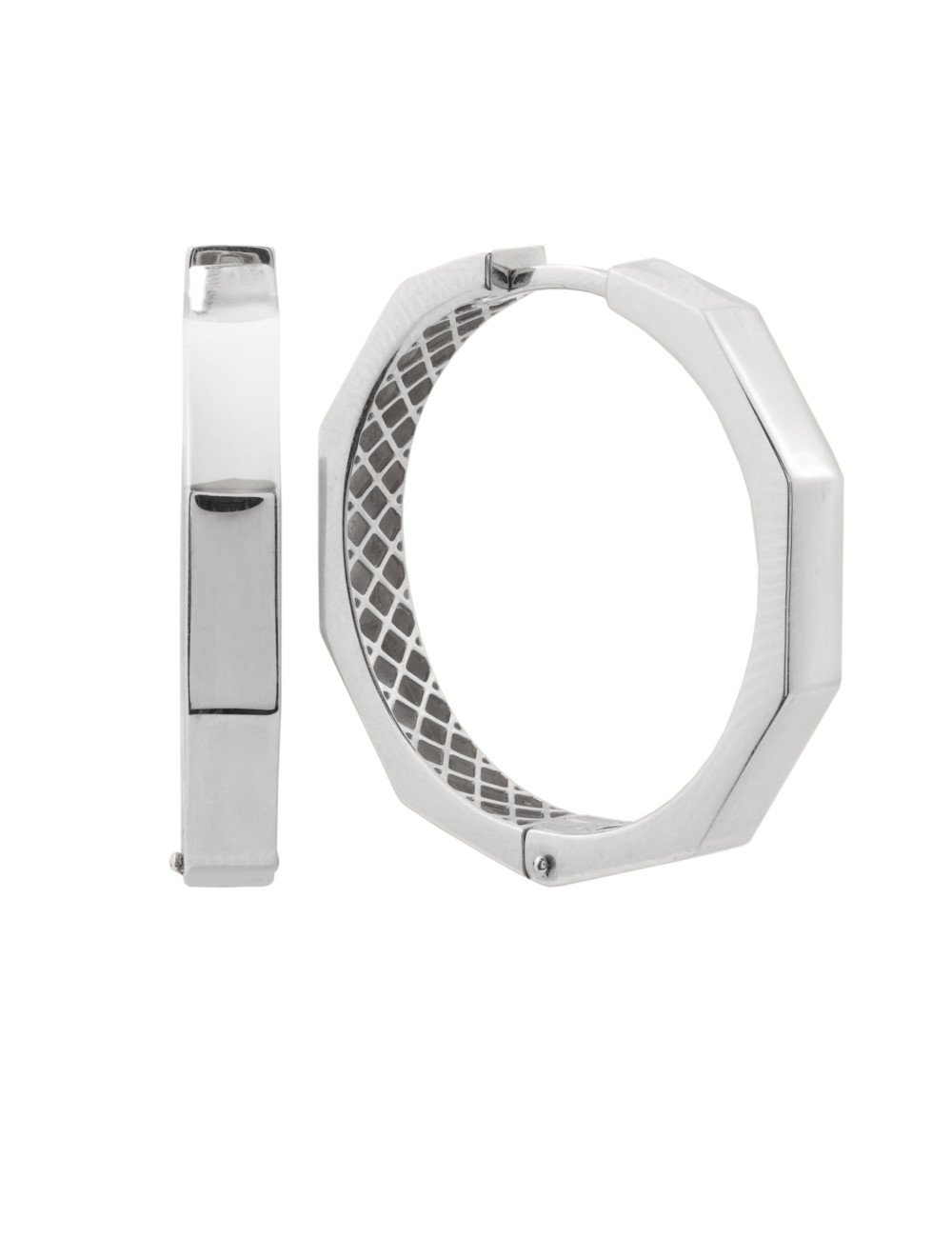 Серьги из белого золота