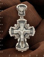 Крест из серебра 925 пробы