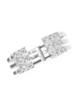 Кольцо из белого золота c бриллиантами