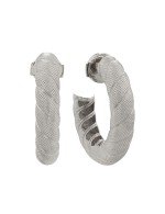 Серьги из белого золота