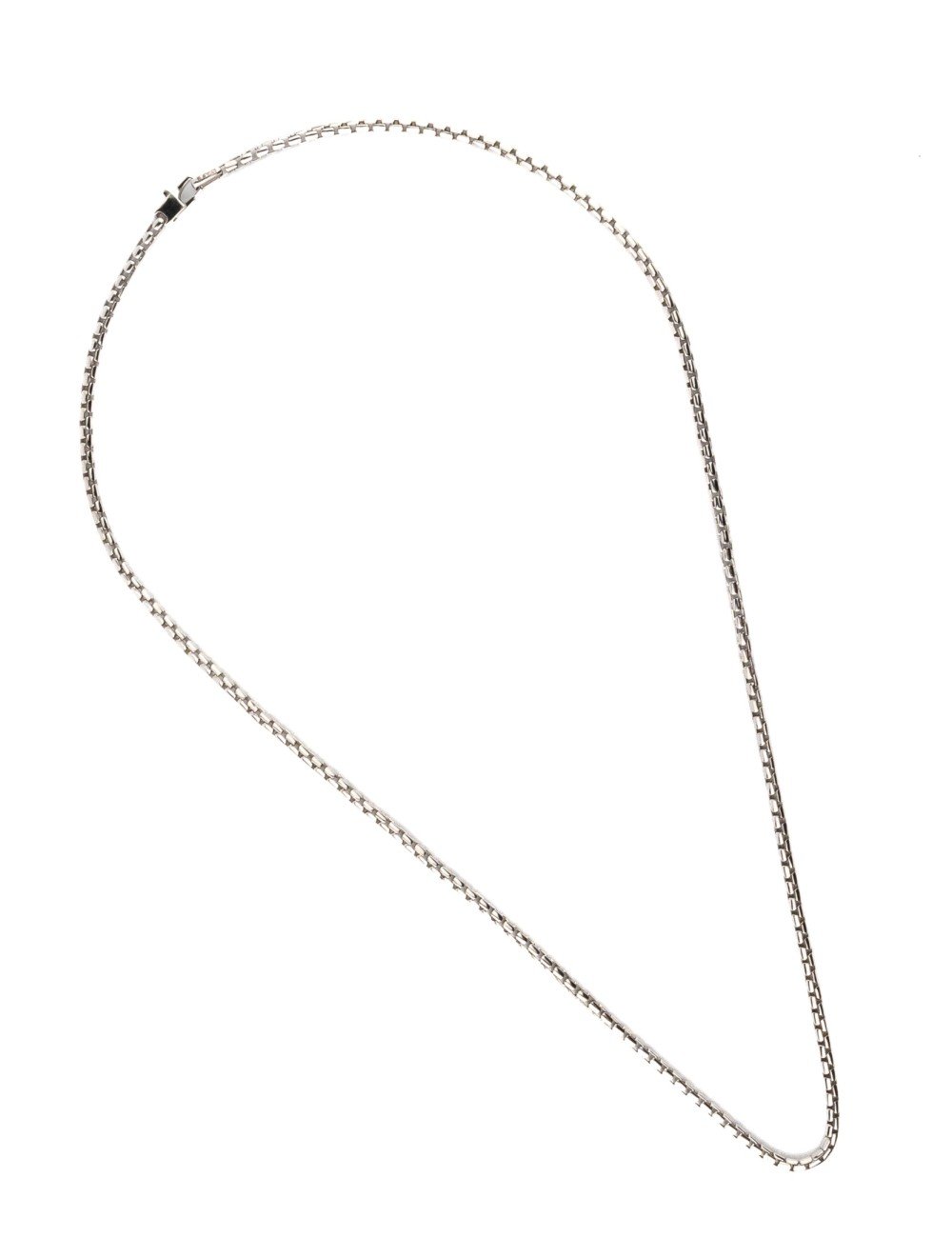 Цепь из белого золота