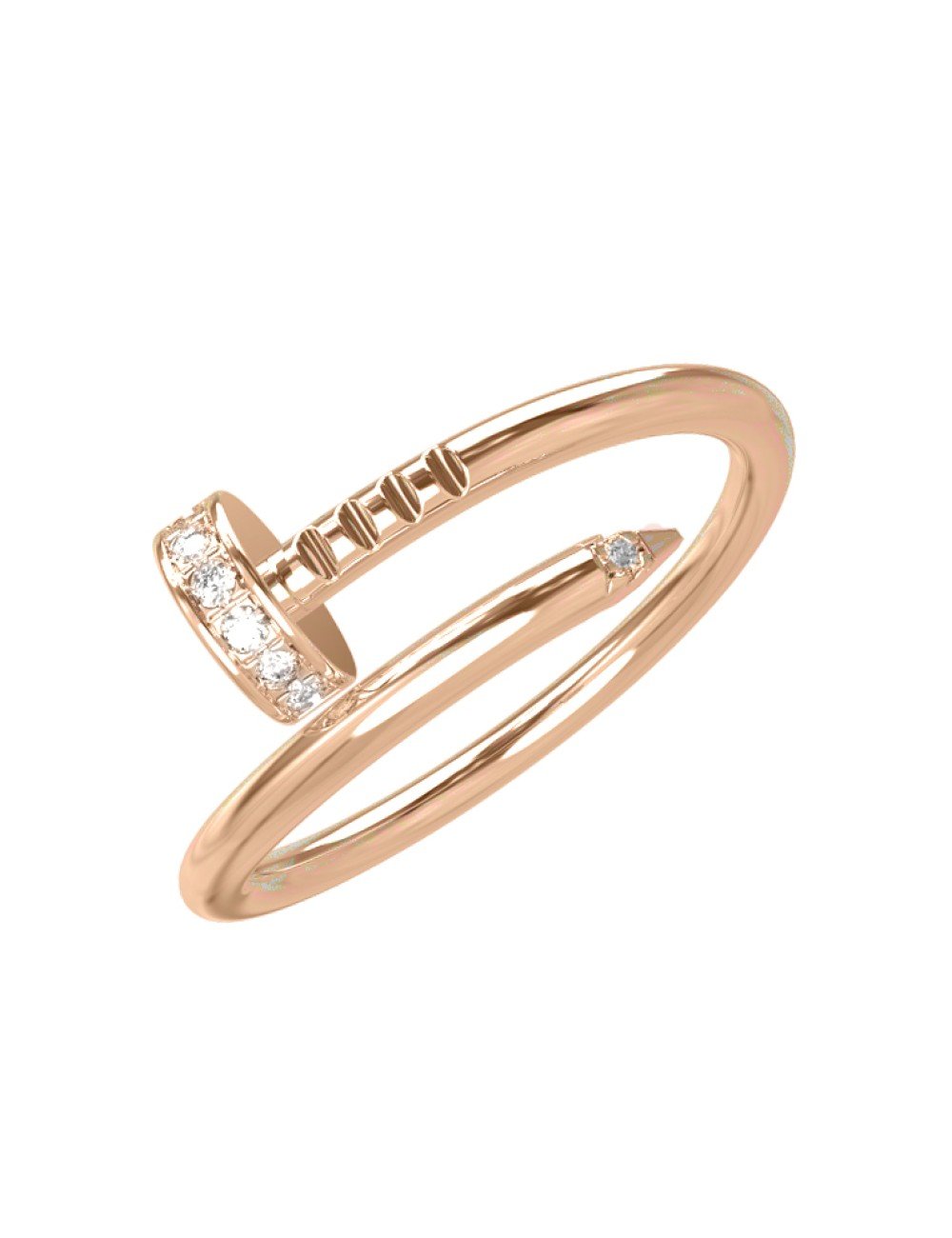 Кольцо из золота c бриллиантами