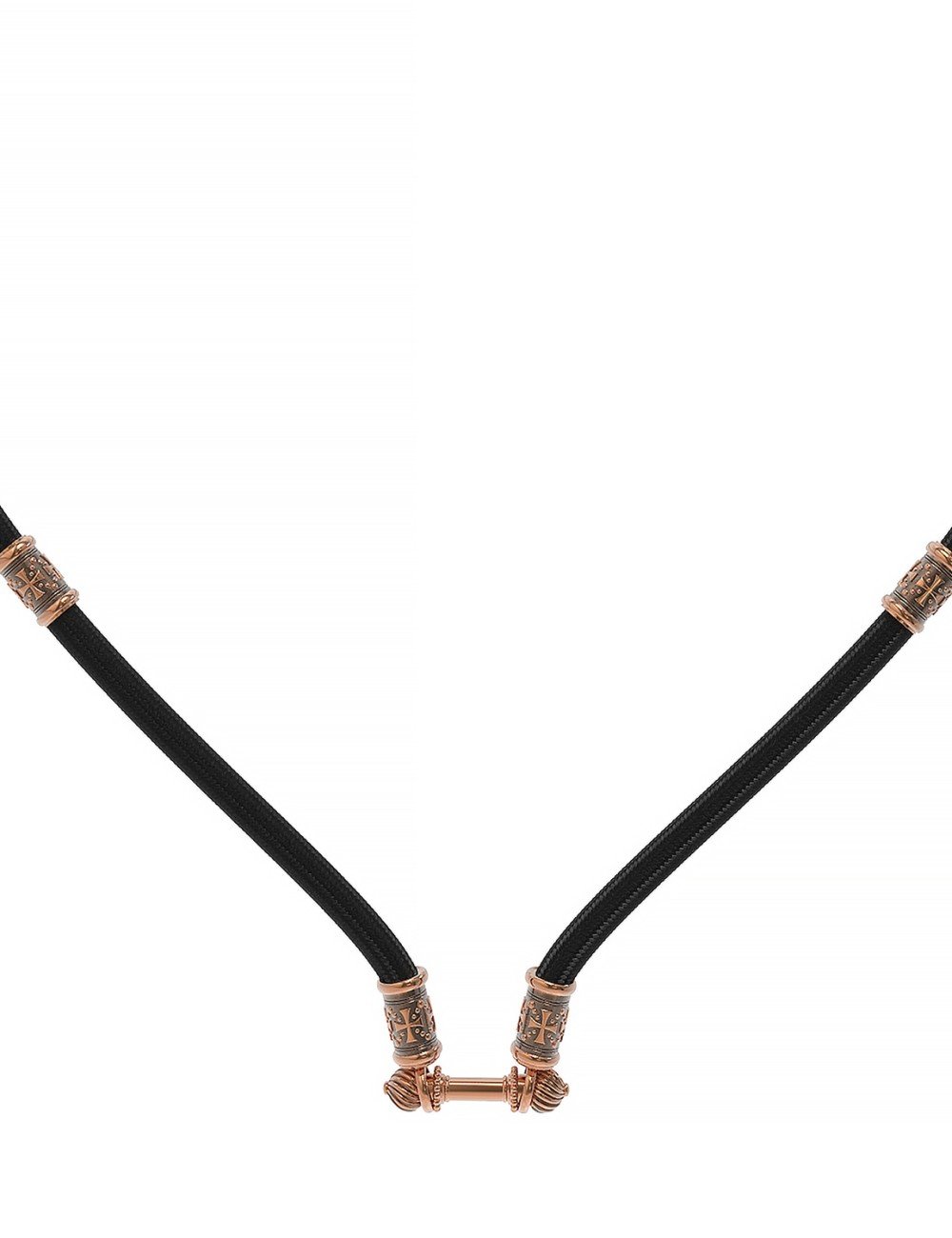 Шнурок шёлковый из золота c шёлковым шнурком