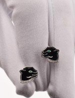 Серьги из белого золота