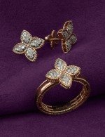 Серьги из золота c бриллиантами