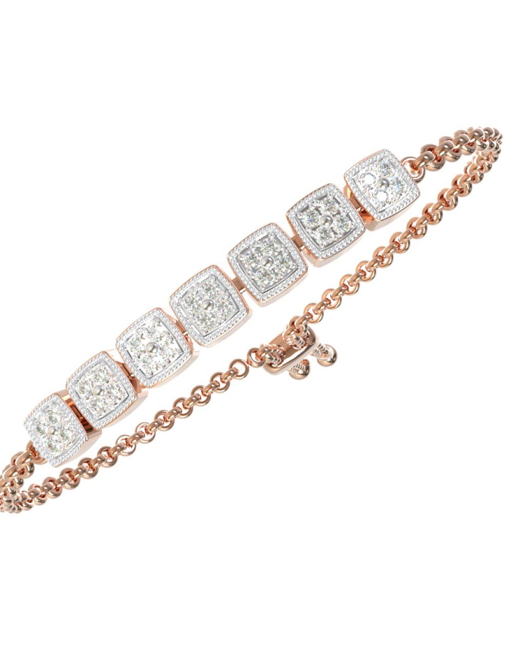 Браслет из золота c бриллиантами