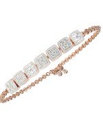 Браслет из золота c бриллиантами