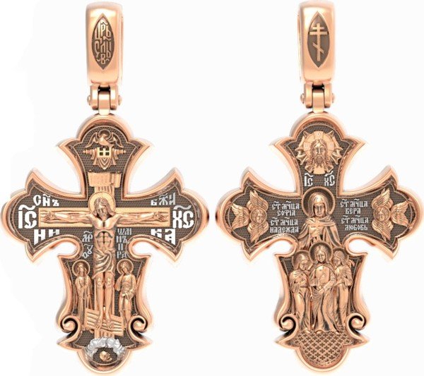 Крест из золота