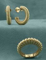 Кольцо из лимонного золота