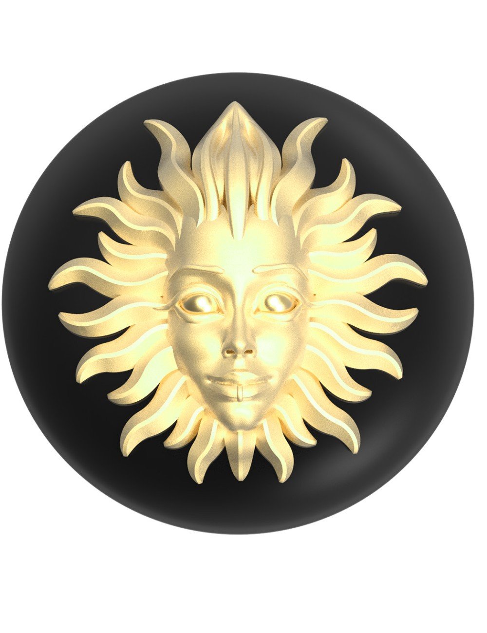 Кольцо из лимонного золота c ониксом