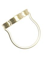 Кольцо из лимонного золота c тигровым глазом