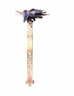 Браслет из золота c эмалью