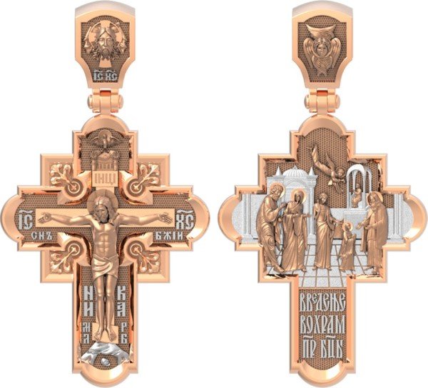 Крест из золота