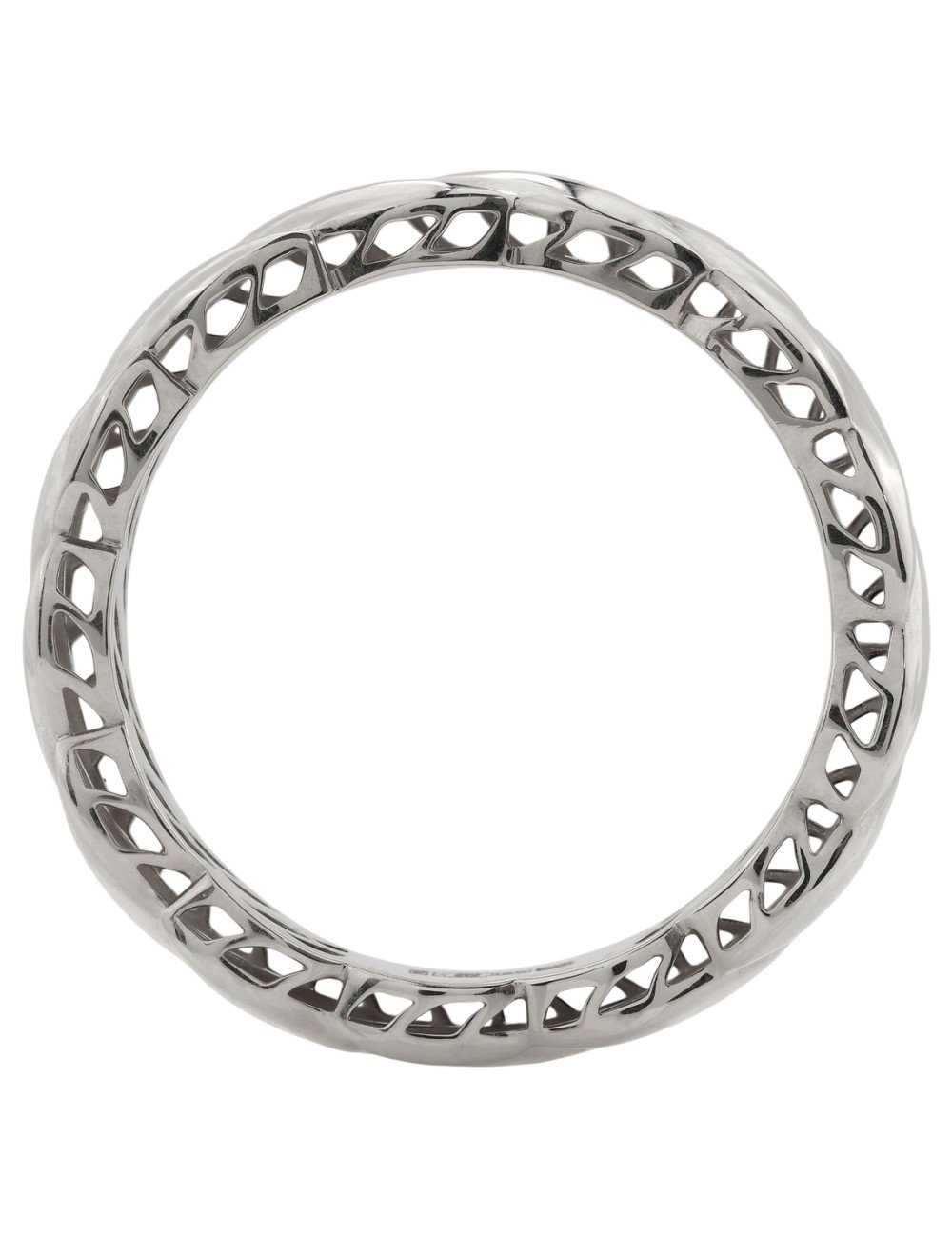 Кольцо из белого золота