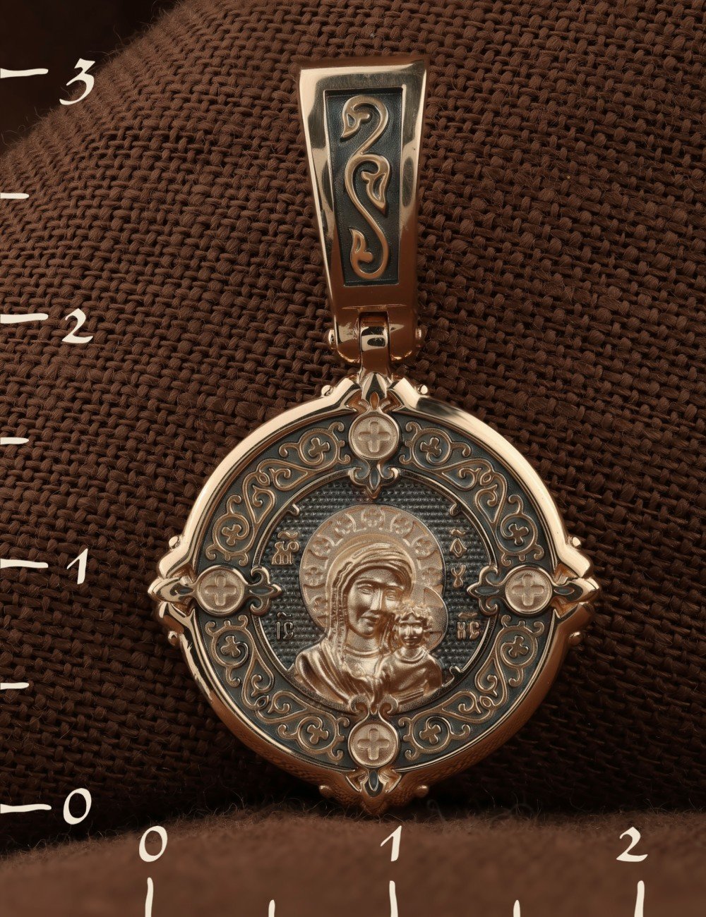 Образок из золота