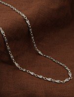 Цепь из белого золота