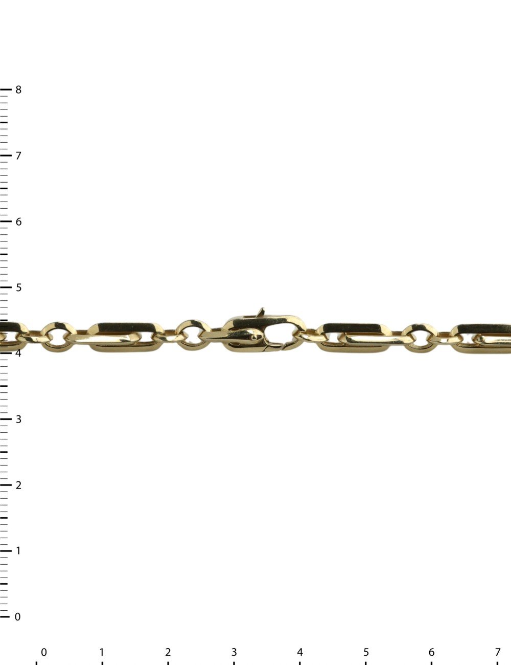 Цепь из лимонного золота