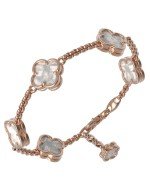 Браслет из золота c перламутром