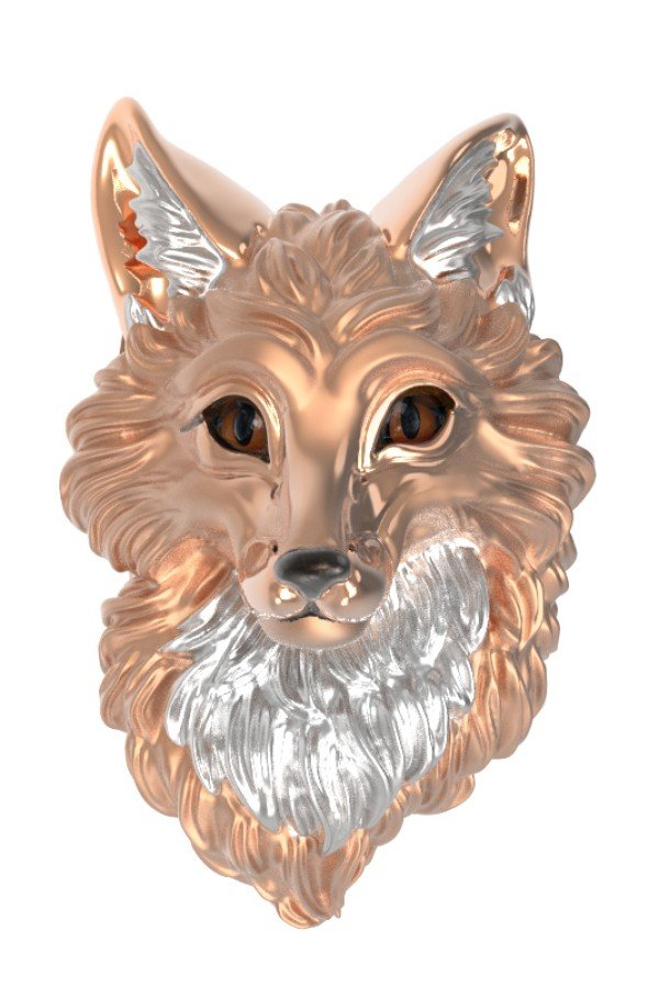 Подвеска из золота c эмалью