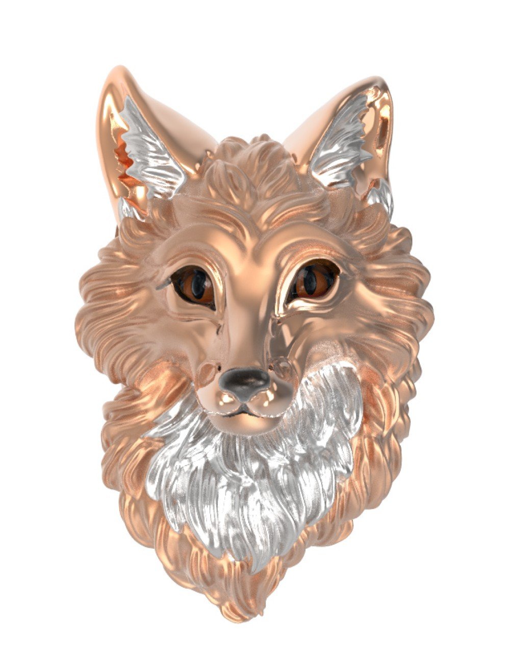 Подвеска из золота c эмалью