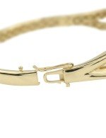 Браслет из лимонного золота c рубином