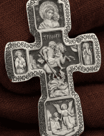 Крест из серебра 925 пробы
