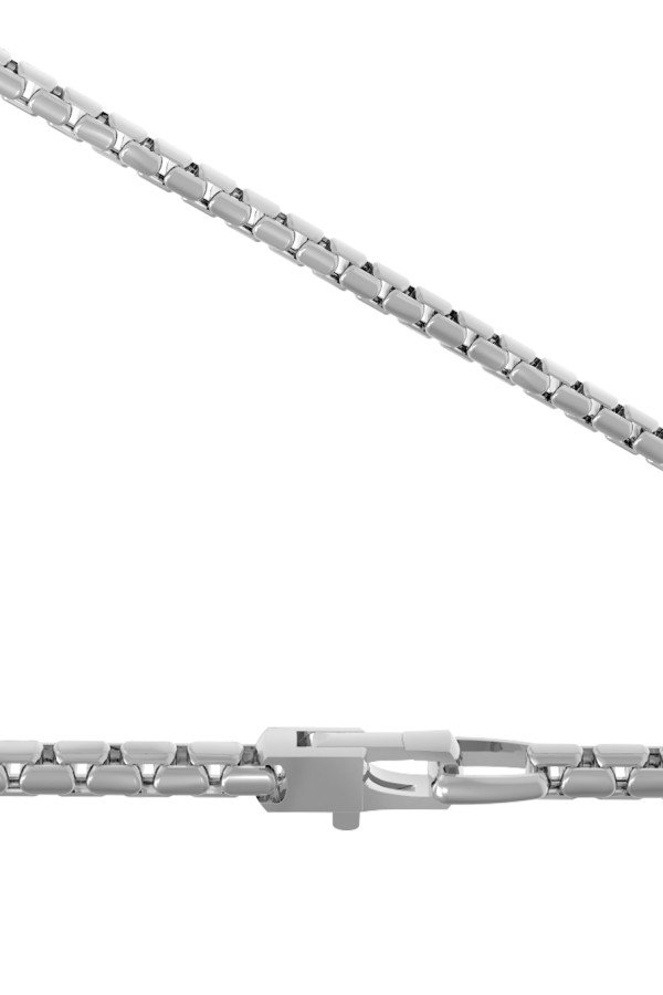 Цепь из белого золота