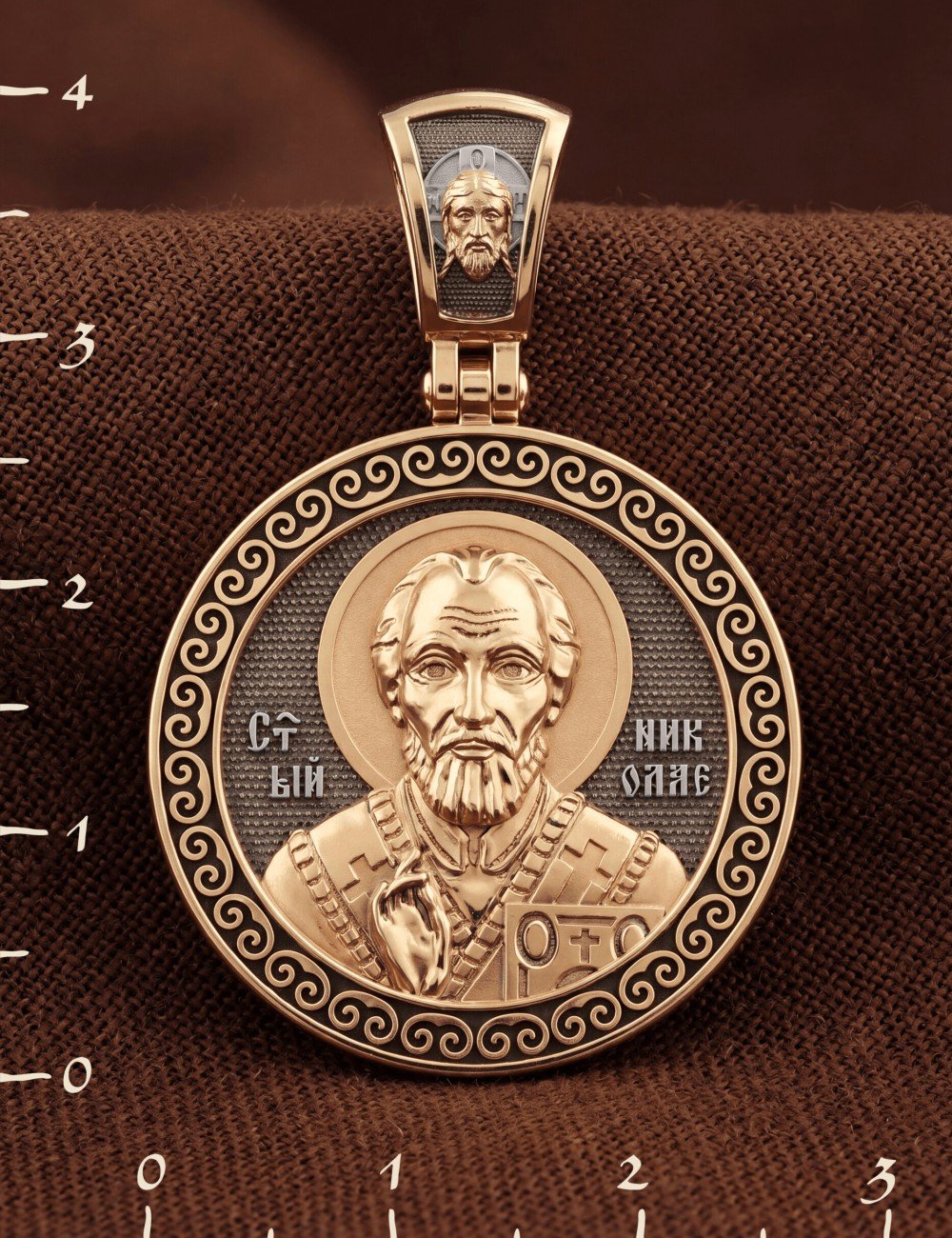 Образок из золота