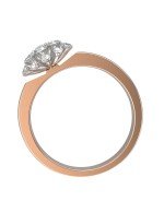 Кольцо из золота c бриллиантами