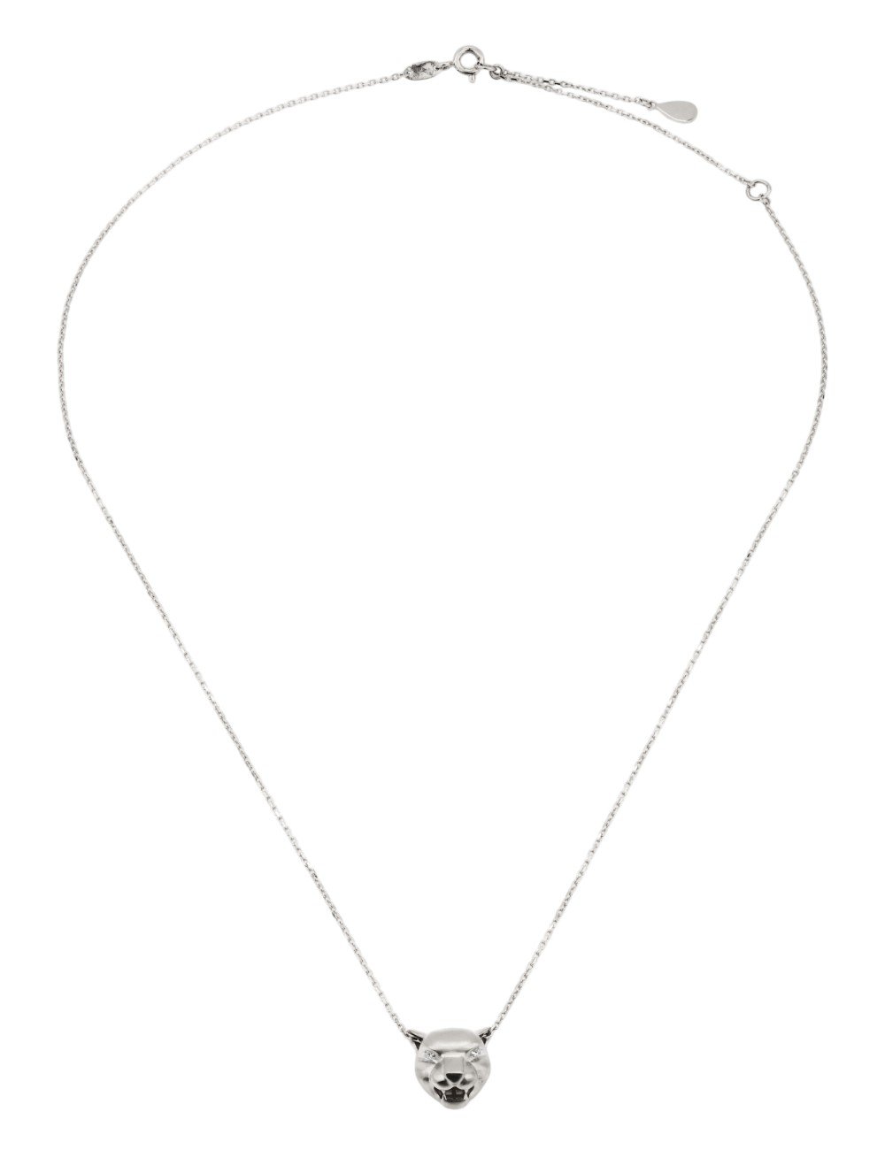 Колье из белого золота c бриллиантами