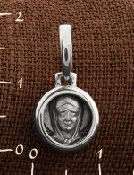 Образок из белого золота