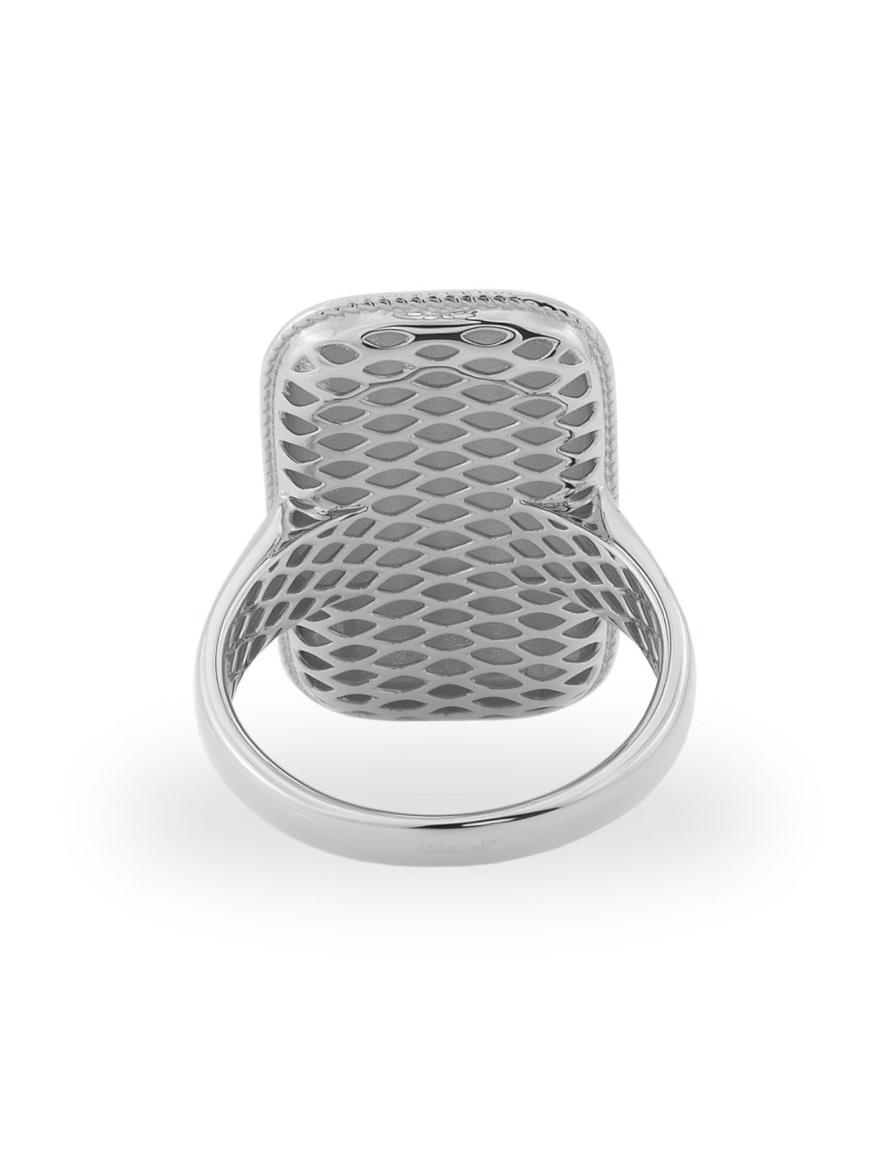 Кольцо из белого золота