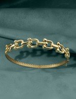 Браслет из лимонного золота