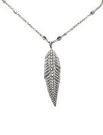 Колье из белого золота