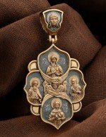 Образок из золота