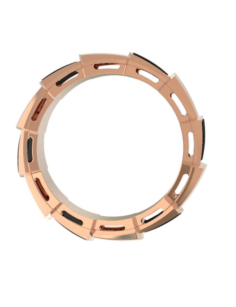 Кольцо из золота c ониксом