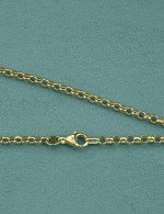 Цепь из лимонного золота