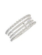 Кольцо из белого золота c бриллиантами