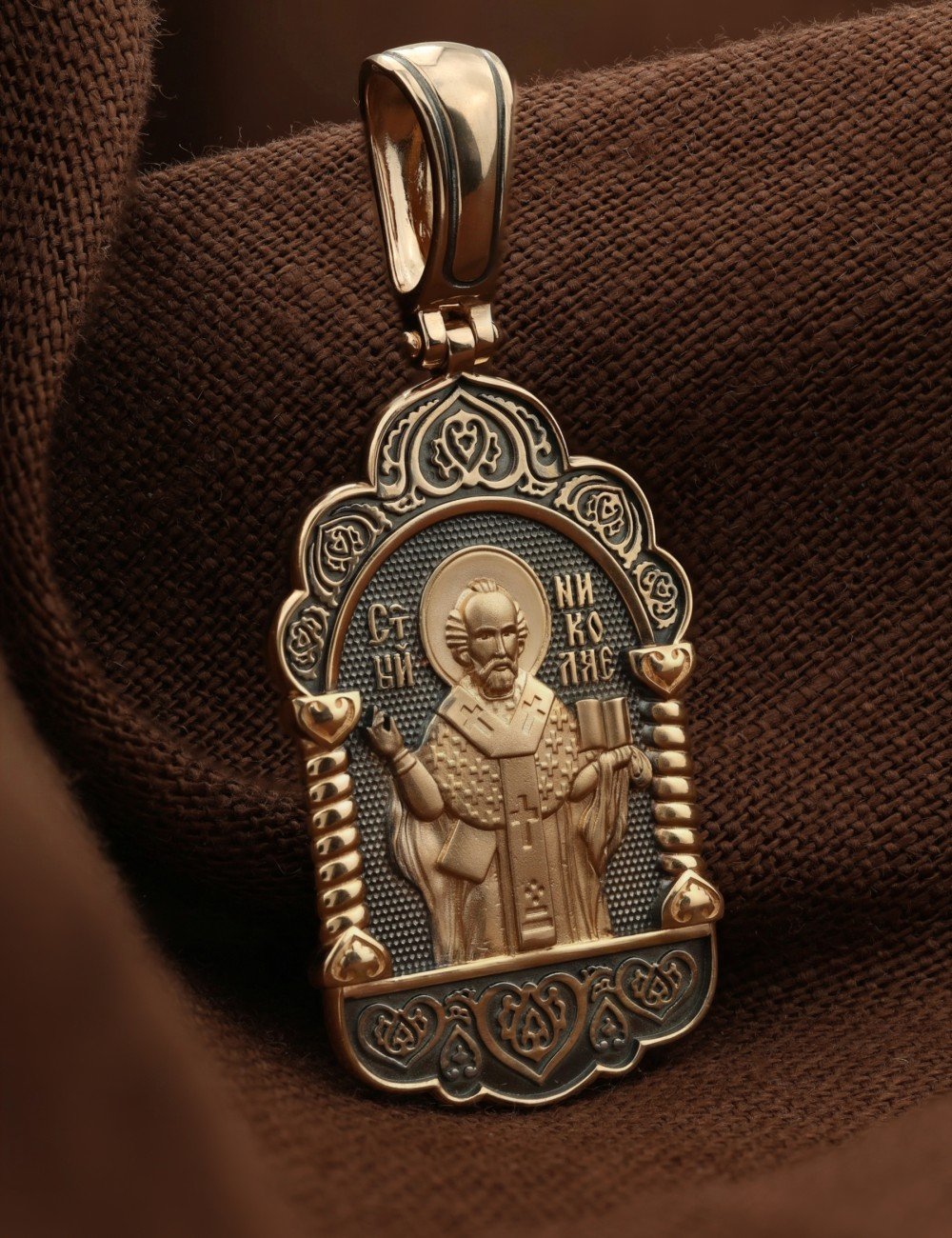 Образок из золота