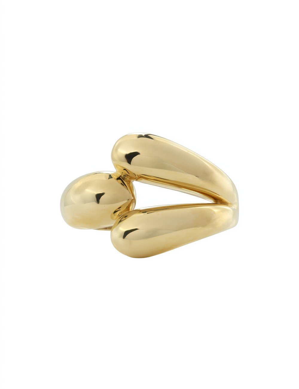 Кольцо из лимонного золота
