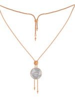 Колье из золота c эмалью